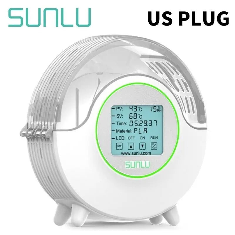 SUNLU 3D Filament Dryer S2 FilaDryer Dry Box S2 Drying Filaments Storage Box Keeping Filament Dry Holder Free 3D Printer Mate