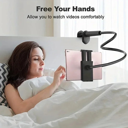 100cm Tablet Mount Holder For Bed Desk Phone Holder Flexible Long Arm Clamp Tablet Stand For iPad Samsung Xiaomi 4.7-11 inch