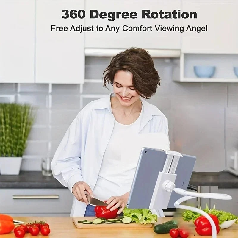 100cm Tablet Mount Holder For Bed Desk Phone Holder Flexible Long Arm Clamp Tablet Stand For iPad Samsung Xiaomi 4.7-11 inch